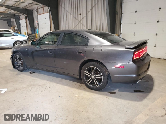 2014 Dodge Charger SXT Plus with VIN 2C3CDXJG3EH372512, listed as a Copart auction lot 74448434 with 99,046 mi miles and Salvage Title. Bid and sale history available at carsss.com. Image 2.