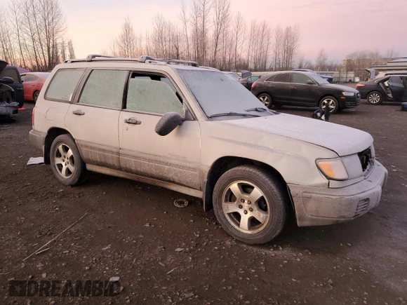 1999 Subaru Forester S with VIN JF1SF6555XH703271, listed as a Copart auction lot 84328434 with 208,023 mi miles and Salvage Title. Bid and sale history available at carsss.com. Image 4.
