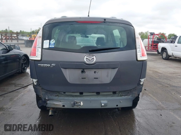 2010 Mazda 5 Sport with VIN JM1CR2WL8A0374230, listed as a IAAI auction lot 41956562 with 240,354 mi miles. Bid and sale history available at carsss.com. Image 16.