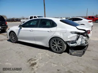 2023 Toyota Camry SE with VIN 4T1G11AK6PU822219, listed as a Copart auction lot 49717385 with 37,155 mi miles and Salvage Title. Bid and sale history available at carsss.com. Image 2.