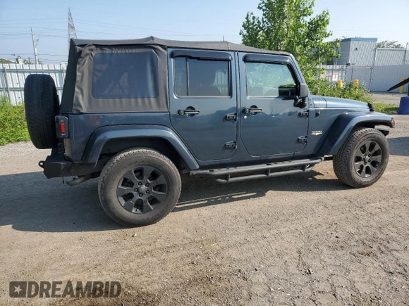 2008 Jeep Wrangler Unlimited Sahara with VIN 1J8GA59108L633332, listed as a Copart auction lot 64613375 with 191,918 mi miles and Clean title. Bid and sale history available at DreamBid. Image 3.