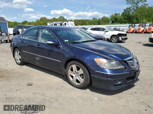 2006 Acura RL with VIN JH4KB16556C001484, listed as a Copart auction lot 58545855 with 118,218 mi miles and Clean title. Bid and sale history available at DreamBid. Image 4.
