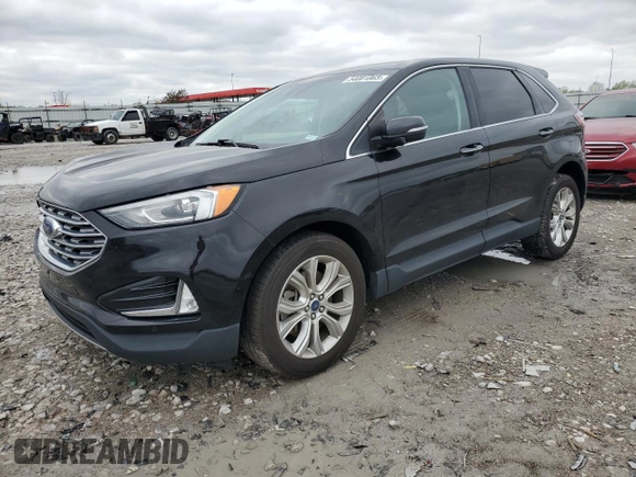 2022 Ford Edge Titanium with VIN 2FMPK4K94NBA30860, listed as a Copart auction lot 54001865 with 94,559 mi miles and Salvage title. Bid and sale history available at DreamBid. Image 1.