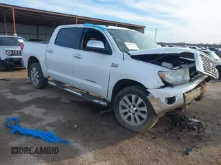 2012 Toyota Tundra 4WD Truck LTD with VIN 5TFHW5F15CX263868, listed as a IAAI auction lot 41669970 with 249,961 mi miles. Bid and sale history available at carsss.com. Image 1.