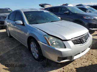 2008 Nissan Maxima 3.5 SE with VIN 1N4BA41E98C808824, listed as a Copart auction lot 76804464 with Not Provided miles and Non Repairable. Bid and sale history available at carsss.com. Image 4.