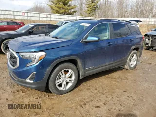 2021 GMC Terrain SLE with VIN 3GKALMEV9ML364356, listed as a Copart auction lot 47808015 with 81,532 mi miles and Non repairable. Bid and sale history available at DreamBid. Image 1.