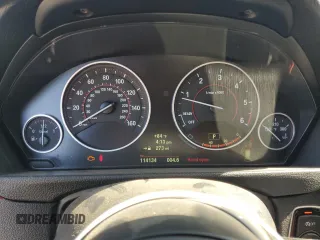 2014 BMW 3 Series 328d xDrive with VIN WBA3K5C57EKT33199, listed as a Copart auction lot 61461245 with 114,134 mi miles and Salvage title. Bid and sale history available at DreamBid. Image 9.