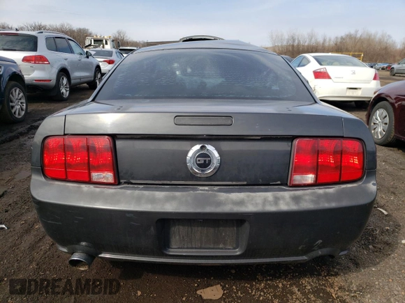 2008 Ford Mustang GT Deluxe with VIN 1ZVHT82H085100848, listed as a Copart auction lot 50249665 with 176,260 mi miles and Salvage Title. Bid and sale history available at carsss.com. Image 6.