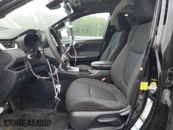 2021 Toyota RAV4 LE with VIN 2T3G1RFV4MC255952, listed as a Copart auction lot 56595465 with 64,410 mi miles and Salvage title. Bid and sale history available at DreamBid. Image 7.