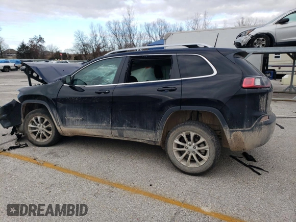 2019 Jeep Cherokee Latitude with VIN 1C4PJLCB2KD297214, listed as a Copart auction lot 42178295 with Not Provided miles and Salvage Title. Bid and sale history available at DreamBid. Image 2.