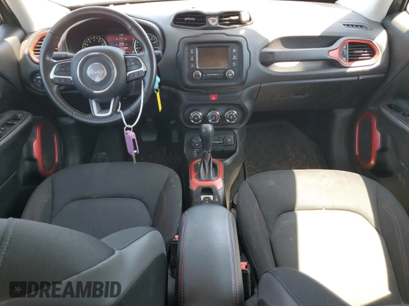 2015 Jeep Renegade Trailhawk с VIN ZACCJBCT0FPB56914, выставлен на аукционе Copart как лот 61804115 с пробегом 66 974 миль миль и Списание • Salvage title. История ставок и продаж доступна на DreamBid. Изображение 8.
