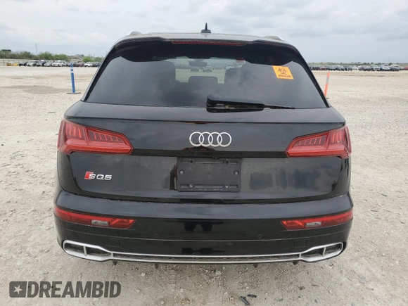 2018 Audi SQ5 Premium Plus with VIN WA1A4AFY3J2071818, listed as a Copart auction lot 50911205 with 139,403 mi miles and Clean Title. Bid and sale history available at carsss.com. Image 6.