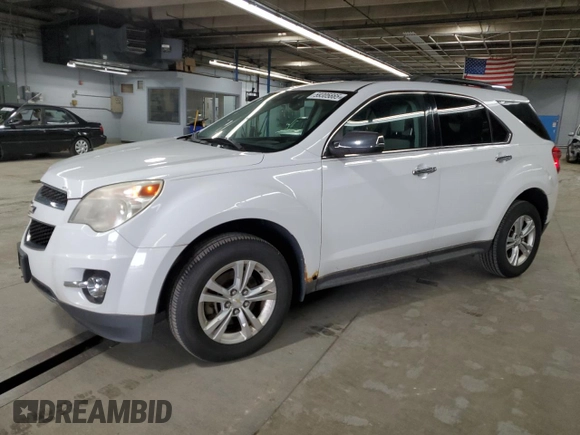 2013 Chevrolet Equinox LTZ z VIN 2GNFLGE31D6389748, wystawiony jako Copart lot #59305665 z przebiegiem 139 421 mil mil oraz Czysty tytuł • Clean title. Historia ofert i sprzedaży dostępna na DreamBid. Obrazek 1.
