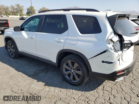 2023 Honda Pilot Sport with VIN 5FNYG2H39PB011275, listed as a Copart auction lot 73344844 with 11,792 mi miles and Salvage Title. Bid and sale history available at carsss.com. Image 2.