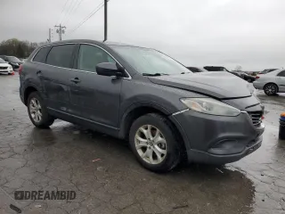 2013 Mazda CX-9 Sport with VIN JM3TB2BA2D0403421, listed as a Copart auction lot 50755305 with 154,287 mi miles and Salvage title. Bid and sale history available at DreamBid. Image 4.