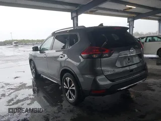 2019 Nissan Rogue SV with VIN 5N1AT2MT7KC784380, listed as a IAAI auction lot 41844061 with 89,628 mi miles and . Bid and sale history available at carsss.com. Image 3.