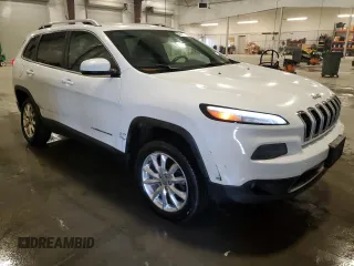 2014 Jeep Cherokee Limited with VIN 1C4PJMDB4EW296630, listed as a Copart auction lot 48702995 with 231,534 mi miles and Salvage Title. Bid and sale history available at DreamBid. Image 4.