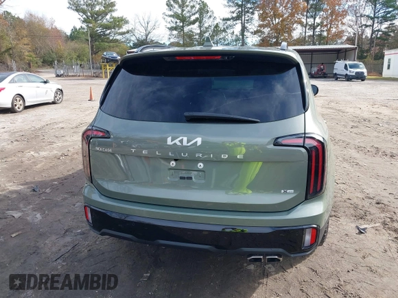 2024 Kia Telluride SX Prestige X-Pro with VIN 5XYP5DGC8RG459193, listed as a IAAI auction lot 40973506 with 10,541 mi miles and . Bid and sale history available at DreamBid. Image 16.
