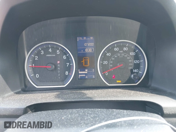 2010 Honda CR-V LX with VIN 3CZRE3H39AG701619, listed as a IAAI auction lot 41986031 with 107,200 mi miles and . Bid and sale history available at DreamBid. Image 7.