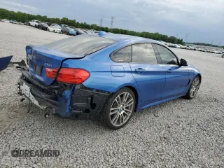 2017 BMW 4 Series 430i with VIN WBA4F7C37HG788984, listed as a Copart auction lot 54154405 with 92,596 mi miles and Salvage title. Bid and sale history available at DreamBid. Image 3.