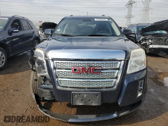 2015 GMC Terrain SLE with VIN 2GKALREK7F6192418, listed as a Copart auction lot 47000345 with 144,593 mi miles and Salvage Title. Bid and sale history available at DreamBid. Image 5.
