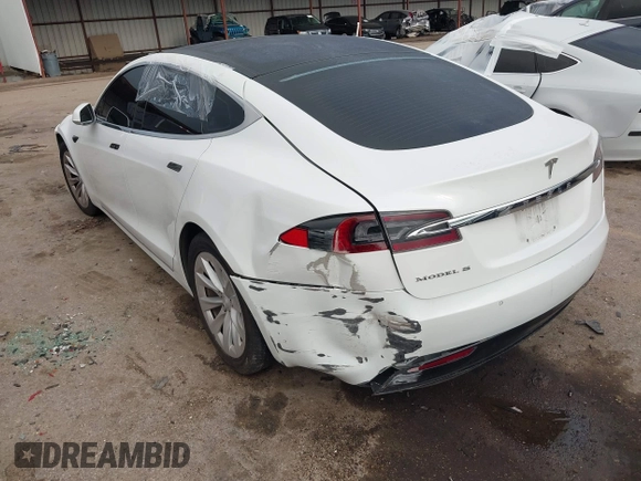 2016 Tesla Model S 70 with VIN 5YJSA1E12GF172359, listed as a IAAI auction lot 42107587 with Not provided miles and . Bid and sale history available at DreamBid. Image 3.