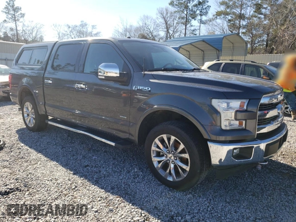 2017 Ford F-150 XL with VIN 1FTEW1EG3HFC12612, listed as a Copart auction lot 48075535 with 0 mi miles and Salvage Title. Bid and sale history available at carsss.com. Image 4.
