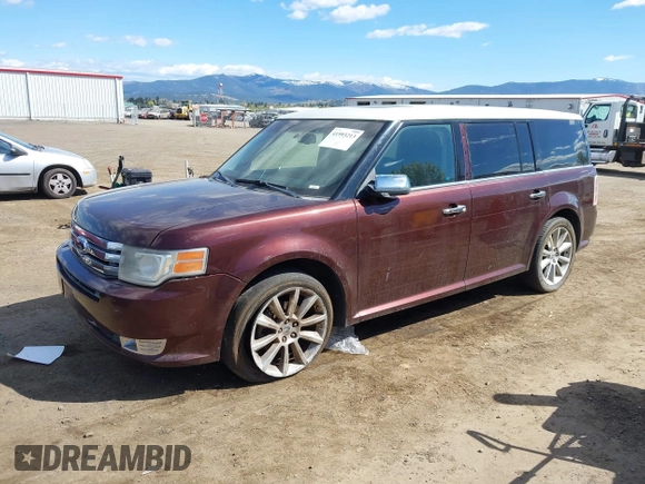 2009 Ford Flex Limited with VIN 2FMDK53C19BA73819, listed as a IAAI auction lot 41993213 with 184,257 mi miles. Bid and sale history available at carsss.com. Image 2.