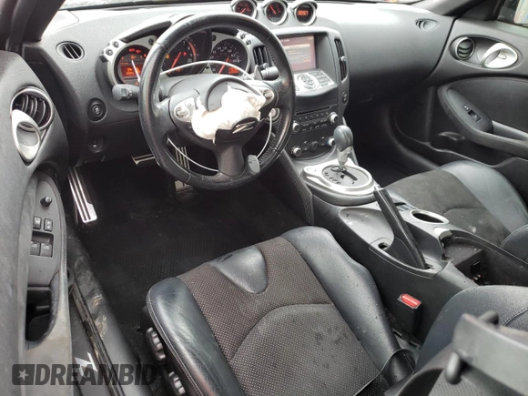 2015 Nissan 370Z with VIN JN1AZ4EH5FM441613, listed as a Copart auction lot 43133974 with 45,456 mi miles. Bid and sale history available at carsss.com. Image 8.