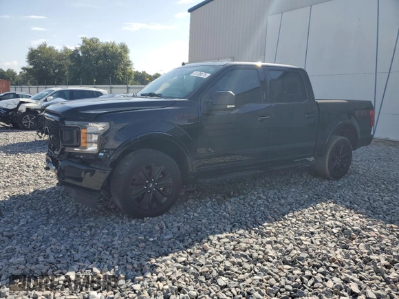 2020 Ford F-150 XL with VIN 1FTEW1E41LFB76143, listed as a Copart auction lot 61138875 with 48,406 mi miles and Salvage title. Bid and sale history available at DreamBid. Image 1.