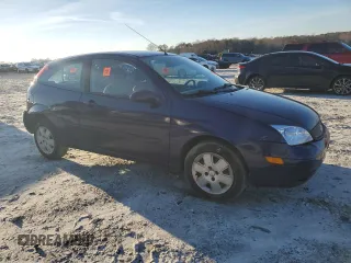 2007 Ford Focus S with VIN 1FAFP31N57W117622, listed as a Copart auction lot 45562335 with 232,209 mi miles and Salvage Title. Bid and sale history available at DreamBid. Image 4.
