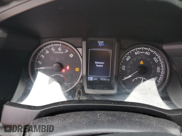 2017 Toyota Tacoma SR5 z VIN 3TMAZ5CN1HM047528, wystawiony jako Copart lot #49260315 z przebiegiem 78 361 mil mil oraz Szkody całkowita. Historia ofert i sprzedaży dostępna na DreamBid. Obrazek 9.