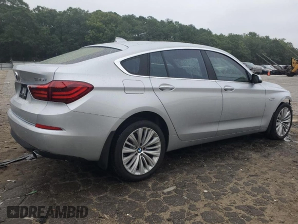 2015 BMW 5 Series 535i Gran Turismo xDrive with VIN WBA5M4C55FD186514, listed as a Copart auction lot 69410704 with 124,398 mi miles and Salvage title. Bid and sale history available at DreamBid. Image 3.