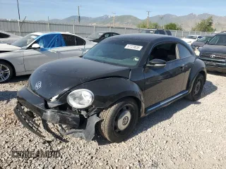 2015 Volkswagen Beetle Fleet Edition with VIN 3VWF17AT9FM607123, listed as a Copart auction lot 57723635 with Not provided miles and Salvage title. Bid and sale history available at DreamBid. Image 1.