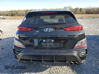 2023 Hyundai Kona N Line with VIN KM8K33A36PU009617, listed as a Copart auction lot 48680855 with 39,012 mi miles and Salvage Title. Bid and sale history available at carsss.com. Image 6.