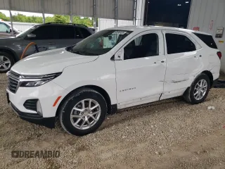 2023 Chevrolet Equinox LT with VIN 3GNAXKEG3PS208725, listed as a Copart auction lot 60895495 with 39,477 mi miles and Salvage title. Bid and sale history available at DreamBid. Image 1.