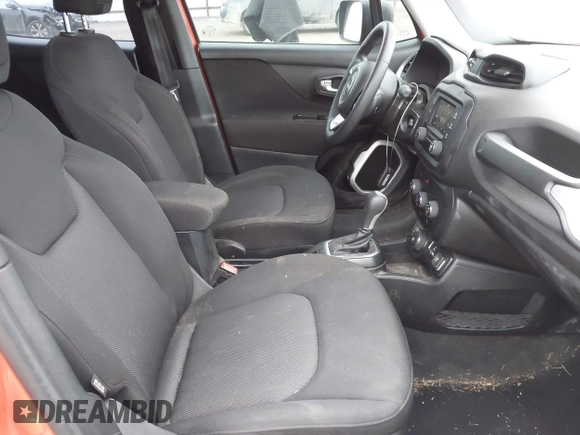 2018 Jeep Renegade Upland with VIN ZACCJBAB9JPJ56911, listed as a IAAI auction lot 41420839 with 48,633 mi miles and . Bid and sale history available at DreamBid. Image 5.