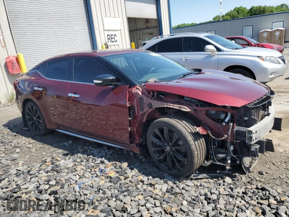 2017 Nissan Maxima S with VIN 1N4AA6AP0HC418932, listed as a Copart auction lot 58352765 with 80,944 mi miles and Salvage title. Bid and sale history available at DreamBid. Image 4.
