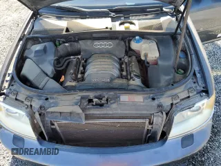 2004 Audi A6 z VIN WAUJT64B44N041912, wystawiony jako Copart lot #55719735 z przebiegiem 130 266 mil mil oraz Czysty tytuł • Clean title. Historia ofert i sprzedaży dostępna na DreamBid. Obrazek 11.