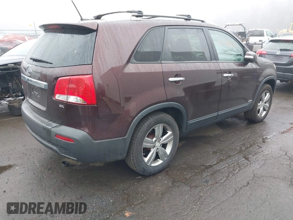 2012 Kia Sorento EX with VIN 5XYKUCA66CG254716, listed as a IAAI auction lot 41928495 with 143,938 mi miles. Bid and sale history available at carsss.com. Image 4.