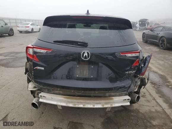 2021 Acura RDX w/A-Spec Package with VIN 5J8TC1H61ML009301, listed as a Copart auction lot 85937594 with 55,552 mi miles and Salvage Title. Bid and sale history available at carsss.com. Image 6.