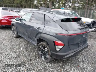 2024 Hyundai Kona SEL with VIN KM8HBCAB4RU047208, listed as a IAAI auction lot 41916881 with 32,672 mi miles. Bid and sale history available at carsss.com. Image 3.