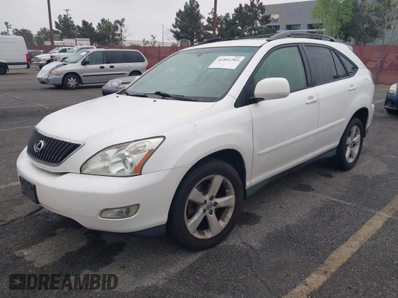 2004 Lexus RX 330 with VIN JTJGA31UX40026896, listed as a IAAI auction lot 41892282 with 159,758 mi miles and . Bid and sale history available at DreamBid. Image 2.