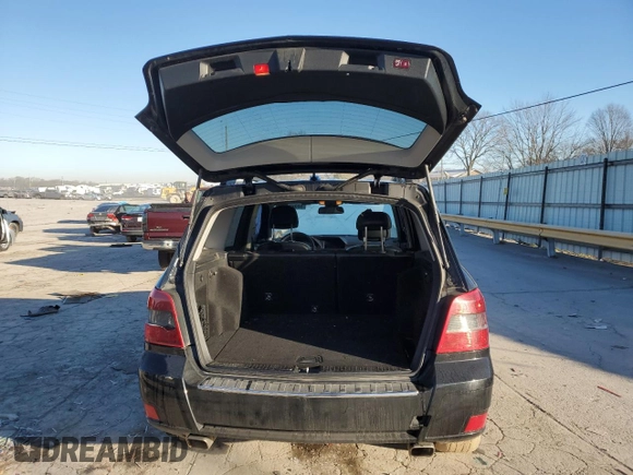 2012 Mercedes-Benz GLK GLK 350 with VIN WDCGG5GBXCF880179, listed as a Copart auction lot 49116745 with 185,109 mi miles and Salvage Title. Bid and sale history available at carsss.com. Image 6.