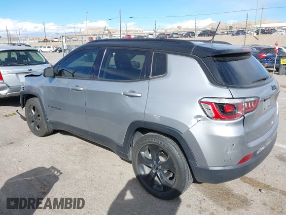 2020 Jeep Compass Latitude with VIN 3C4NJCBBXLT158887, listed as a IAAI auction lot 41752495 with 95,429 mi miles and . Bid and sale history available at DreamBid. Image 14.