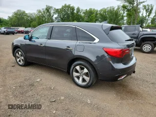 2014 Acura MDX with VIN 5FRYD4H21EB015439, listed as a Copart auction lot 62651585 with 129,877 mi miles and Clean title. Bid and sale history available at DreamBid. Image 2.