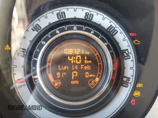 2012 FIAT 500 Lounge z VIN 3C3CFFERXCT370485, wystawiony jako Copart lot #57119785 z przebiegiem 108 721 mil mil oraz Szkody całkowita. Historia ofert i sprzedaży dostępna na DreamBid. Obrazek 9.