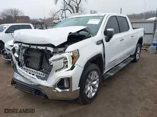 2022 GMC Sierra 1500 Limited SLT with VIN 3GTU9DED4NG180418, listed as a IAAI auction lot 41464247 with NaN miles. Bid and sale history available at carsss.com. Image 18.