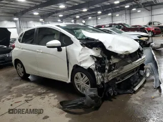 2018 Honda Fit LX with VIN 3HGGK5H46JM727608, listed as a Copart auction lot 49608315 with 25,760 mi miles and Salvage Title. Bid and sale history available at carsss.com. Image 4.