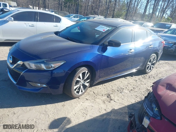 2016 Nissan Maxima 3.5 SV with VIN 1N4AA6AP4GC411822, listed as a IAAI auction lot 41859270 with 105,081 mi miles. Bid and sale history available at carsss.com. Image 17.